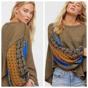 Free People, Blossom Thermal, Olive Combo